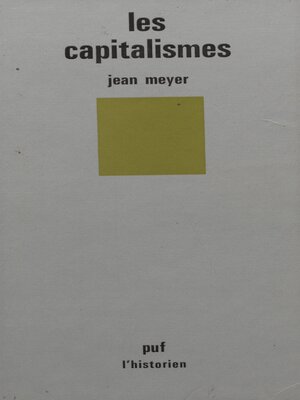 cover image of Les Capitalismes